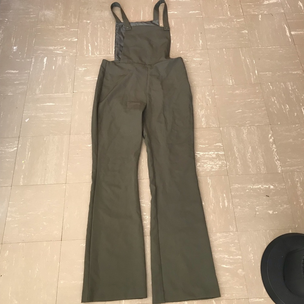 Green Button Overalls